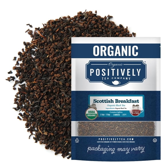Té Negro Orgánico Scottish Breakfast Organic Positively Tea 453 g