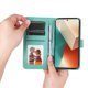 thumbnail image 3 of Funda tipo cartera FOXDOCK para Xiaomi Redmi Note 13 5G , diseño girasol en relieve, cuero PU, cierre magnético, soporte y tarjetero, 3 of 5