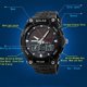 thumbnail image 4 of Reloj MASTOP Solar Energy 2 Time Zone, 50 m, resistente al agua, plateado, 4 of 6