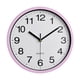 thumbnail image 1 of Reloj de pared de plástico de 10 pulgadas, reloj Shi Ying, reloj para dormitorio y sala de estar, sencillo., 1 of 5