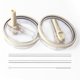 thumbnail image 1 of Tapa para envase HeyMoly 10 cm con pajilla abatible - Pack de 2 (crema), 1 of 7