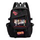thumbnail image 1 of Mochila Sanmu Naruto Akatsuki de piel sintética con estampado digital, 1 of 1