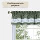 thumbnail image 3 of Cortinas de ventana ACHIM Soft Live Love Laugh Green, 3 of 6