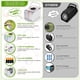 thumbnail image 2 of Máquina De Burbujas Automática Portátil Fiesta Con Luz LED, 2 of 7