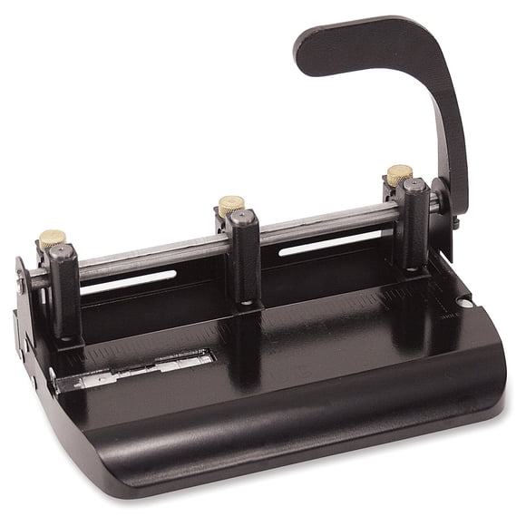 Hole Punch Officemate, resistente, ajustable, 2 a 3 orificios, 32 hojas