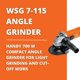 thumbnail image 2 of Amoladora angular Fein CG 13-150, motor de 760 W, diseño compacto, 2 of 6