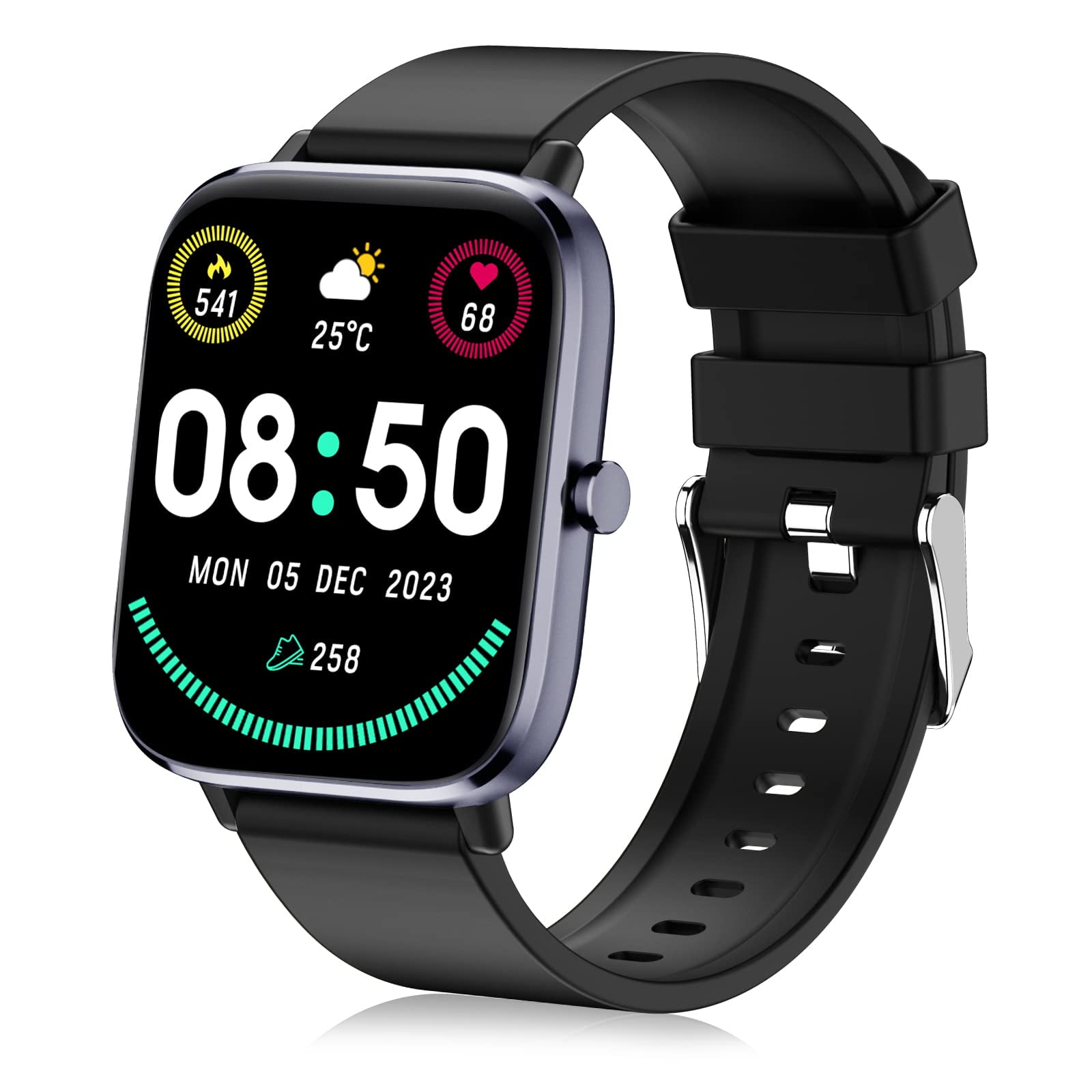 Bybukckr - Smartwatch T45s Con Llamadas Bluetooth Y Monitor De Salud
