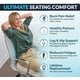 thumbnail image 3 of Cojín de asiento ComfiLife Premium de gel y espuma viscoelástica beige, 3 of 7