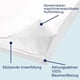 thumbnail image 4 of Almohadas ACCURATEX Hybrid de espuma viscoelástica triturada tamaño king size (2), 4 of 6