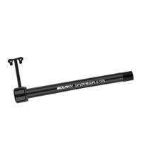 Ioensy - Adaptador De Eje Pasante Para Buje De Bicicleta, Resistente, Premium, Fácil De Instalar, Brocheta De Repuesto De 1,2 Cm X 12,5 Cm Para Horquilla Delantera