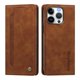 thumbnail image 2 of Funda Billetera para iPhone 15 Pro Imán y Resistente Marrón, 2 of 6