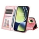 thumbnail image 4 of Funda tipo cartera FOXDOCK para OnePlus Nord CE 3 Lite , diseño girasol en relieve, cuero PU, cierre magnético, soporte y tarjetero, 4 of 5