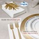 thumbnail image 4 of Servilletas Nicole Home Collection 1/8 Dobladas, 2 Capas, Paquete de 100, 4 of 7