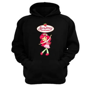 Genérico - Polerón Canguro Frutillita Negro Talla Xs Unisex