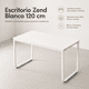 thumbnail image 4 of Escritorio Blanco 120 cm Zend para Home Office, Oficina o Estudio con Diseño Minimalista, 4 of 8