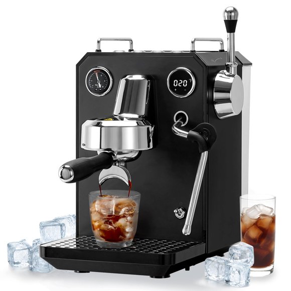 Máquina de espresso Gemilai G3006A 15 bar 1,6 L negra