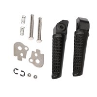 Ioensy - 2X Reposapiés Traseros Para Motocicleta Honda, Juego De Reposapiés Traseros, Color Negro