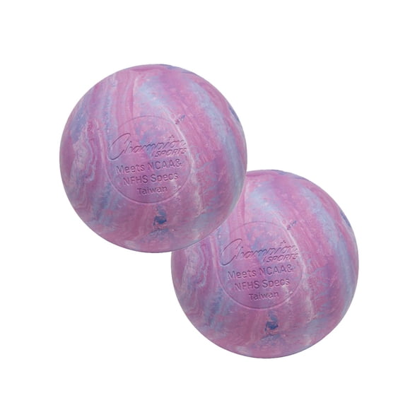 Pelotas de lacrosse Champion Sports multicolor, tamaño oficial (2)
