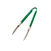 Ekipotel - Tenaza Ac. Inoxidable Mango Verde 23 Cm.