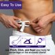 thumbnail image 2 of Calibrador de Grasa Corporal Accu-Measure Fitness 3000, 2 of 7