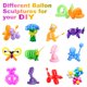 thumbnail image 5 of Twisting Balloons Apipi 260N de látex, 100 unidades, con bomba, para niños, 5 of 7