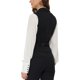 thumbnail image 3 of Chaleco de Traje para Mujer INSPIRE CHIC Doble Botonadura Negocios Solapa Elegante Chaleco XL Negro, 3 of 6