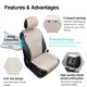 thumbnail image 5 of Cubierta de Asiento Leader Accessories Talla S Gris, 5 of 6