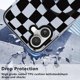 thumbnail image 5 of Funda Nimeey iPhone 16 Transparente con MagSafe y Patrón a Cuadros – 50 g, 5 of 7