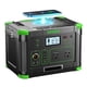 thumbnail image 1 of Central eléctrica portátil GRECELL 1000 W 999 Wh con toma de corriente alterna de 110 V, 1 of 9