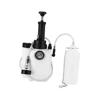 Magideal - Kit De Cambio De Aceite De Frenos Al Vacío De 3L, Botella De Repuesto Con Escala De Presión, Kit De Herramientas De Purga De Líquido De Frenos Neumáti