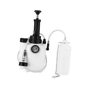 Magideal - Kit De Cambio De Aceite De Frenos Al Vacío De 3L, Botella De Repuesto Con Escala De Presión, Kit De Herramientas De Purga De Líquido De Frenos Neumáti