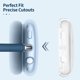 thumbnail image 3 of Funda protectora Fintie para auriculares AirPods Max, TPU transparente, 3 of 7