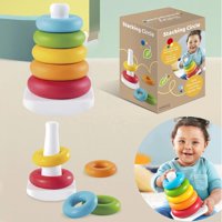 Oem - Torre Apilable Con Argollas Colores