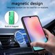 thumbnail image 3 of Magnetic Slim Case for Samsung Galaxy A24 with Camera Guard & Anti-Scratch Back Green, 3 of 6