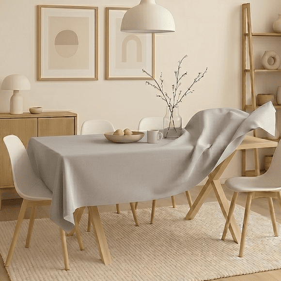 Mantel Rectangular Antimanchas Impermeable Resistente 220 X 140 Cm
