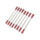 thumbnail image 3 of 8 Piezas De Varilla De Enlace De Chasis Profesional RC Para Yk4106 1/10 RC DIY Rojo, 3 of 5