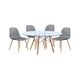 thumbnail image 1 of Comedor Paris Redondo Para 4 Personas 80CM Gris, 1 of 5