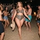 thumbnail image 3 of Agnes Orinda Conjunto de Bikini de Dos Piezas para Mujer Talla Grande con Espalda Halter y Lazo, Corte Curvo, Traje de Baño de Playa con Estampado de Leopardo Negro 1X, 3 of 8