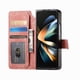 thumbnail image 4 of Funda Billetera Magnética para Samsung Galaxy Z Fold 4 Soporte Tarjetas Desmontable Rosa, 4 of 6