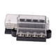 thumbnail image 4 of Caja De Fusibles De 4 Circuitos, Caja De Fusibles Impermeable De 100A 32V Para Barcos, Automóviles Y Automóviles, 4 of 5