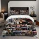 thumbnail image 1 of 3pcs Bedding Set Featuring Classic Scenes from The TV Series "The Rookie" Police Drama Soft And Comfortable Suitable for All Seasons, 1 of 5