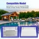 thumbnail image 4 of Puerta de skimmer para piscina Ytpoools SPX1082K 20x14x2 cm blanca, 4 of 7