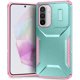 thumbnail image 1 of Funda Resistente para Samsung Galaxy A36 con Tapa Deslizante y Protección Militar Verde, 1 of 6
