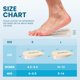 thumbnail image 5 of Heel Lift Inserts Sumifun, gel de 3 capas para mujer, talla S, 1 par, 5 of 7