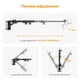 thumbnail image 2 of Soporte de pared Boom Arm K&F CONCEPT de 39.4 pulgadas para luz anular, 2 of 7