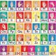 thumbnail image 2 of Arte de Pared YIYDONG 36 Piezas - Cartas del Alfabeto ASL, 2 of 7