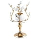 thumbnail image 1 of Portavelas De Cristal Dorado Para Boda, Sala De Estar, Banquete, Candelabro, Evento L, 1 of 5