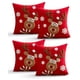 thumbnail image 2 of Pack De 4 Fundas De Cojin Para Navidad K18, 2 of 3