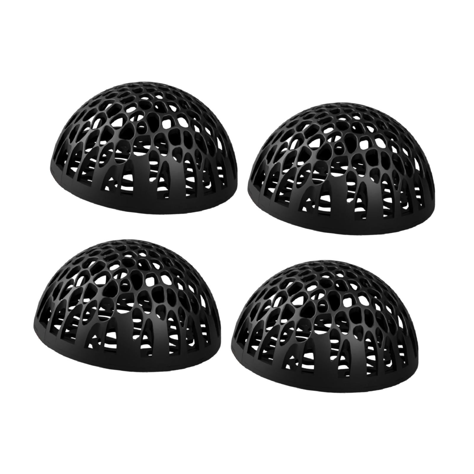 4x Refugio Cueva Para Acuario, Creativo, Para Camarones Y Reptiles, Color Negro
