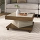 thumbnail image 1 of Mesa de Centro Cuadrada Saara Pino Off White, 1 of 9
